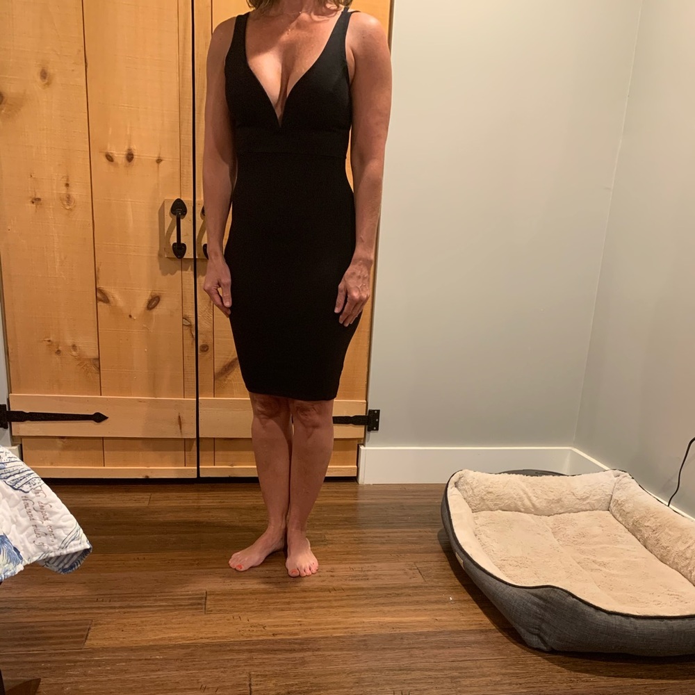 Lulu's Gracefully Yours Black Dress